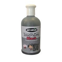 PET NATURA SMELLY DOG ΣΑΜΠΟΥΑΝ & CONDITIONER BLACK 500ML ..