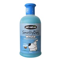 PET NATURA SMELLY DOG ΣΑΜΠΟΥΑΝ & CONDITIONER WHITE 500ML ..