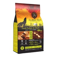 AMBROSIA GF ADULT TURKEY & DUCK 12Kg
