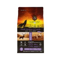 AMBROSIA GF DOG ADULT FRESH VENISON & LAMB 2Kg