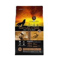 AMBROSIA GF DOG ADULT SENSITIVE FRESH TURKEY & RABBIT 2KG