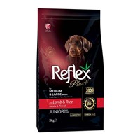 REFLEX PLUS MEDIUM/LARGE JUNIOR LAMB 3kg