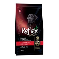 REFLEX PLUS MEDIUM/LARGE ADULT LAMB 3kg