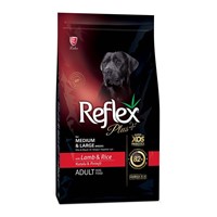 REFLEX PLUS MEDIUM/LARGE ADULT LAMB 15kg