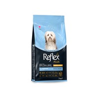 REFLEX PLUS MINI SMALL BREED ADULT DOG FOOD SKIN&COAT SALMON 3KG