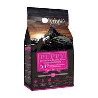 OLYMPUS PUPPY MEDIUM 12kg CHICKEN,TURKEY & BROWN RICE