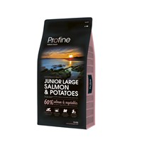 PROFINE JUNIOR LARGE SALMON 15Kg (12KG+3KG ΔΩΡΟ)