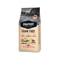 OWNAT GRAIN FREE DOG ADULT SALMON & SEA FOOD 14KG