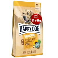 HAPPY DOG NATUR CROQ GEFLUGEL ΠΟΥΛΕΡΙΚΑ  11+1KG ΔΩΡΟ