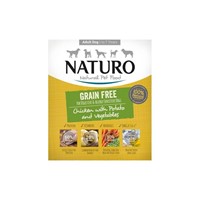 NATURO DOG G.F. CHICKEN,S.POTATO,GREEN BEANS,HERBS 390gr