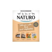 NATURO DOG SALMON RICE & VEGETABLES 400GR