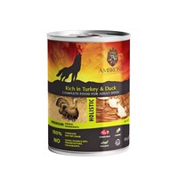 AMBROSIA WET FOOD ADULT DOG TURKEY & DUCK WITH CRANBERRIES 395gr