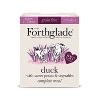 FORTHGLADE PUPPY ΠΑΠΙΑ ΜΕ ΓΛΥΚΟΠΑΤΑΤΑ ΚΑΙ ΛΑΧΑΝΙΚΑ 395GR/