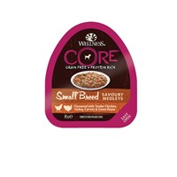 WELLNESS CORE SM.BREED SAVOURY MEDLEYS PATE ΚΟΤΟ.ΓΑΛ.ΚΑΡ.ΦΑΣΟ. 85 GR