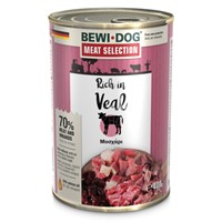 BEWI DOG MEAT SELECTION ΠΑΤΕ ΜΟΣΧΑΡΙ-VEAL 400GR