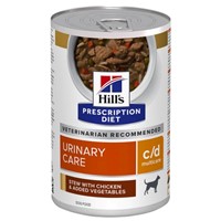 HILL'S PD CANINE C/D STEW WITH CHICKEN AND VEGETABLES 354GR