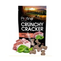 PROFINE DOG CRUNCHY CRACKER ΑΡΝΙ ΜΕ ΣΠΑΝΑΚΙ 150ΓΡ
