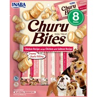 CHURU DOG BITES CHICKEN & SALMON 96GR