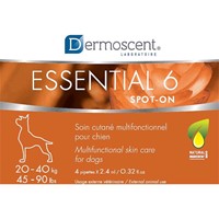 DERMOSCENT ESSENTIAL 6 SPOT-ON DOG 20-40KG 4pc