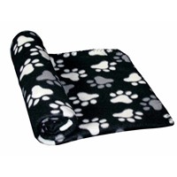 NOBBY ΚΟΥΒΕΡΤΑΚΙ FLEECE PIPPA CLASSIC 100X150CM ΜΑΥΡΟ