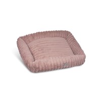 GLEE ΚΡΕΒΑΤΙ VELVET ΡΟΖ XS 48x34x12 cm