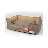 MONPEO ΚΡΕΒΑΤΙ PETITPARISIEN BROWN XSM 50X40X19CM
