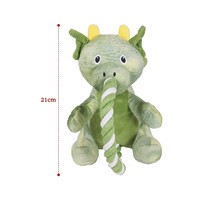 ROSEWOOD GREEN ROPE DRAGON 21CM