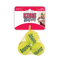 KONG AIR SQUEAKER TENNIS XS 3pc