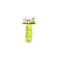 GLEE ΠΑΙΧΝΙΔΙ ΣΚΥΛΟΥ TENNIS BALLS ΚΙΤΡΙΝΟ 4CM 3PCS