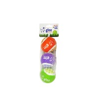 GLEE ΠΑΙΧΝΙΔΙ ΣΚΥΛΟΥ SQUEAKY CORN BALLS MULTICOLOR 6CM 3PCS