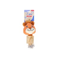 GLEE ΠΑΙΧΝΙΔΙ ΣΚΥΛΟΥ COFFEE WOOD LION 25cm