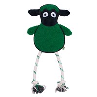 GREEN SHEEP GREEN ROPE TOY M