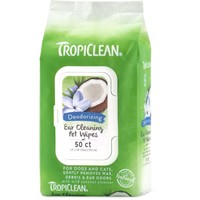 TROPICLEAN EAR CLEANING WIPES 50 ΜΑΝΤΙΛΑΚΙΑ ..