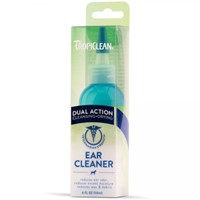 TROPICLEAN DUAL ACTION EAR CLEANER 118ml ..