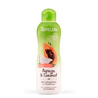 TROPICLEAN PAPAYA-COCONUT SHAMPOO & CONDITIONER 355ML ..