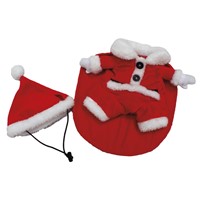CROCI XMAS SANTA DRESS 35CM
