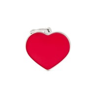 ΤΑΥΤΟΤΗΤΑ BASIC HANDMADE BIG HEART RED