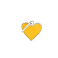 ΤΑΥΤΟΤΗΤΑ BASIC HANDMADE SMALL HEART YELLOW