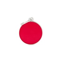 ΤΑΥΤΟΤΗΤΑ BASIC HANDMADE BIG CIRCLE RED