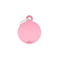 ΤΑΥΤΟΤΗΤΑ BASIC ALUMINIUM BIG CIRCLE PINK ..