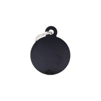 ΤΑΥΤΟΤΗΤΑ BASIC ALUMINIUM BIG CIRCLE BLACK