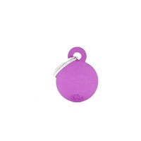 ΤΑΥΤΟΤΗΤΑ BASIC ALUMINIUM SMALL CIRCLE PURPLE ..