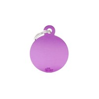 ΤΑΥΤΟΤΗΤΑ BASIC ALUMINIUM BIG CIRCLE PURPLE ..