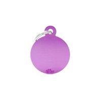 ΤΑΥΤΟΤΗΤΑ BASIC ALUMINIUM BIG CIRCLE PURPLE ..