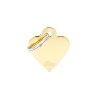 ΤΑΥΤΟΤΗΤΑ BASIC GOLD&CHROME SMALL HEART GOLDEN ..