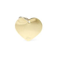 ΤΑΥΤΟΤΗΤΑ BASIC GOLD&CHROME BIG HEART GOLDEN ..