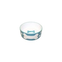 HAPPY PET ΚΕΡΑΜΙΚΟ ΜΠΩΛ POLKA DOT BLUE LG 18CM/1400ML 13174 ..