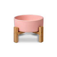 GLEE ΜΠΟΛ ΚΕΡΑΜΙΚΟ ΜΕ ΒΑΣΗ  ΡΟΖ LUXURY M - 800ml