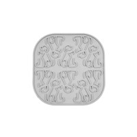 FIBOO LICKING MAT LOLLIPOP ΓΚΡΙ 19cm