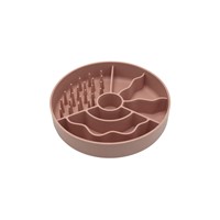 FIBOO SLOW FEEDER FIBOOWL ΡΟΖ 19cm